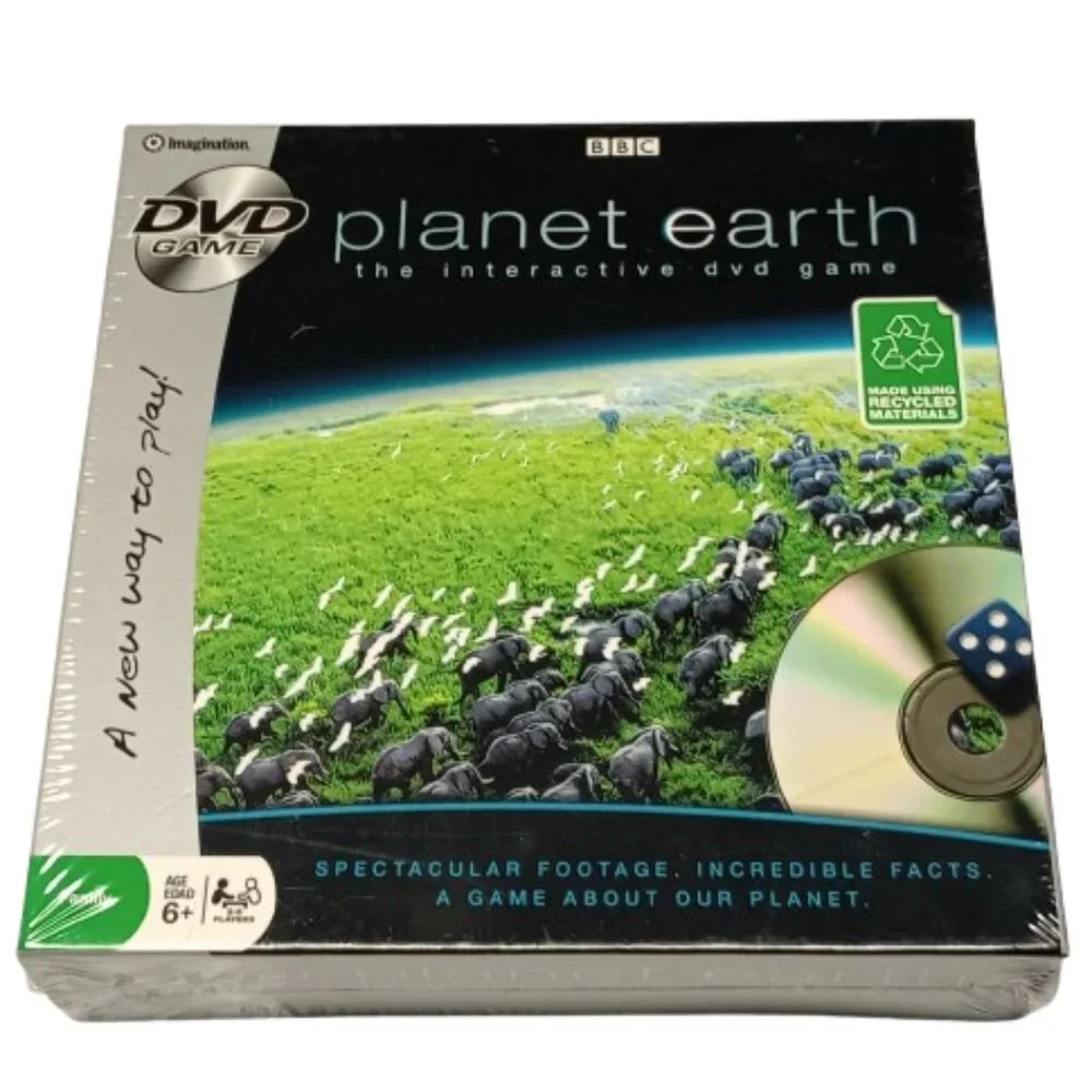 Imagination Entertainment, Planet Earth: The Interactive DVD Game Sealed NWT